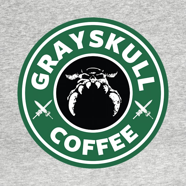 He Man And The Masters Of Universe Greyskull Starbucks Coffee by Rebus28
